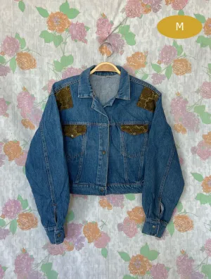 90's Cropped Denim Jacket