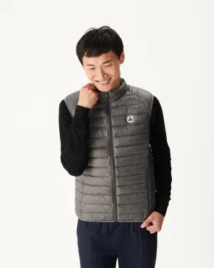 Anthracite Sleeveless down jacket Tom