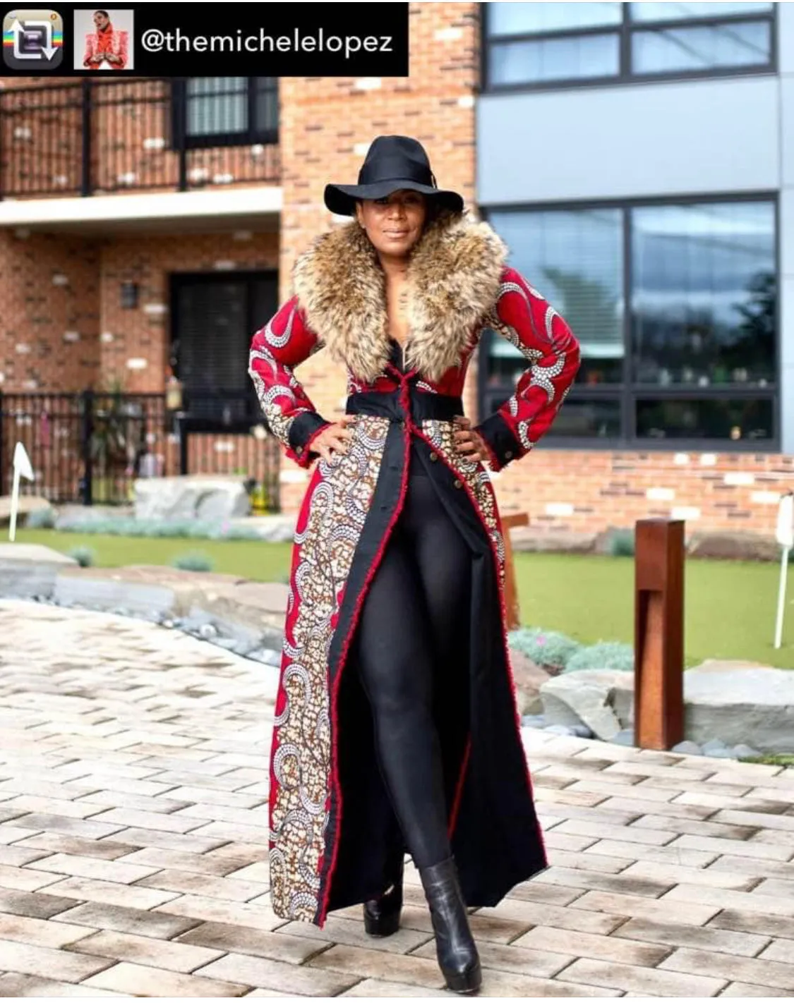 Black 6-Way Convertible & Reversible Surya Hand Frayed Maxi Coat