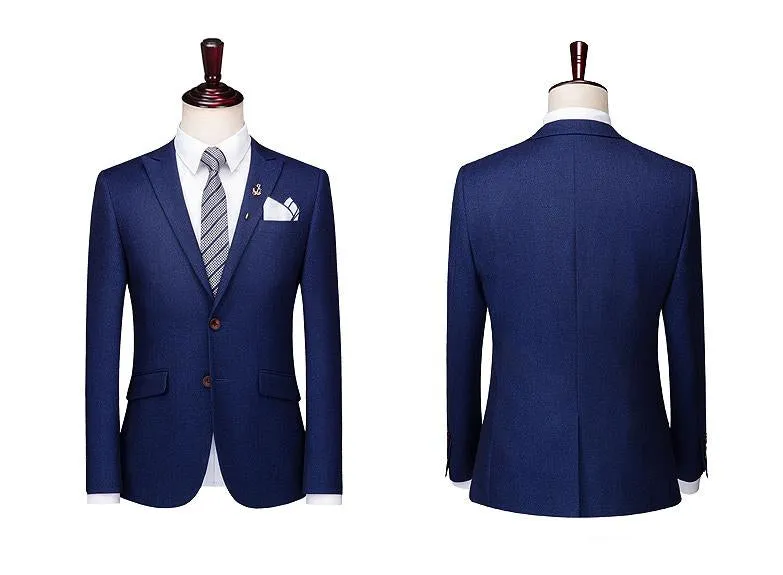 Blue Business Suit