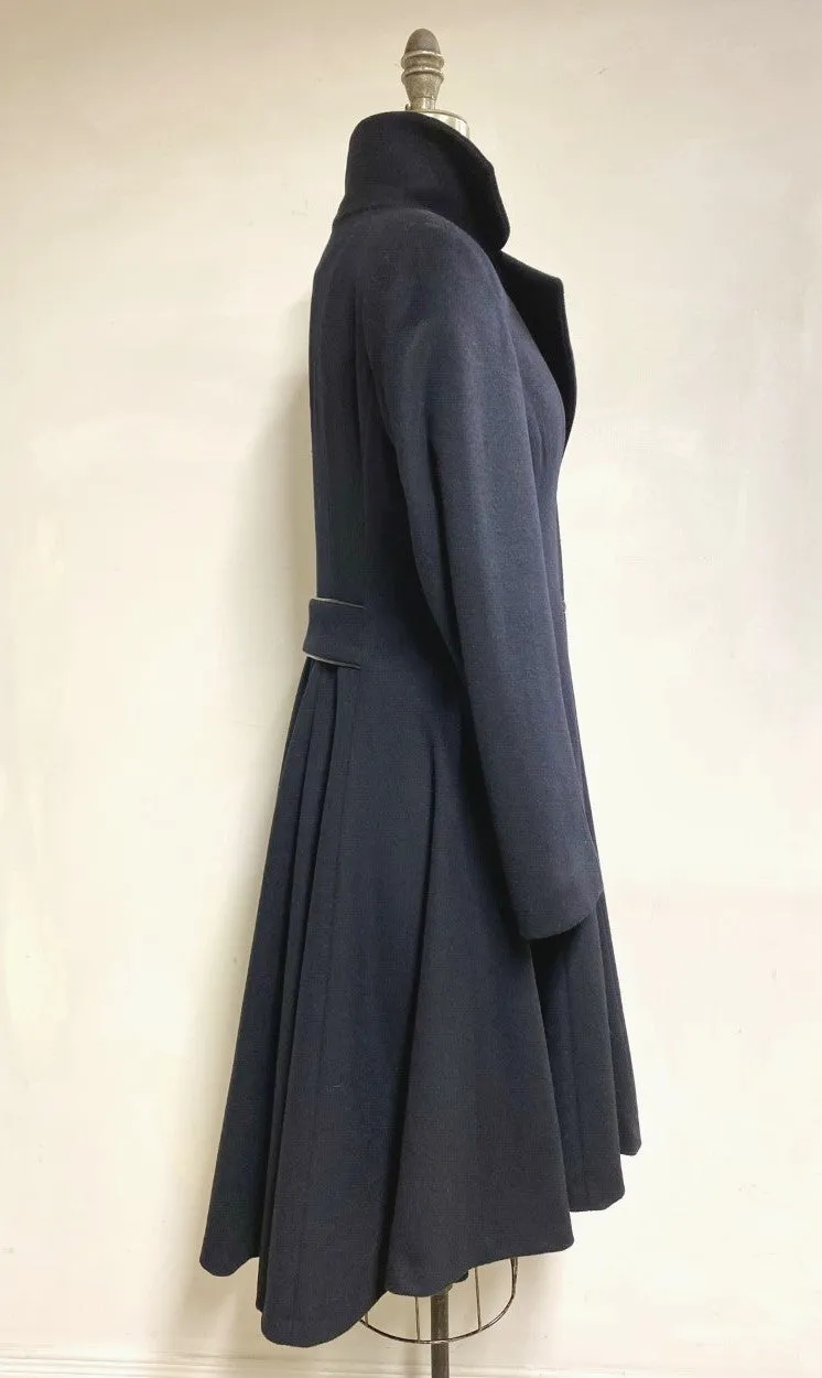 Brianna Redingote Coat - 50% Cashmere & Wool Blend