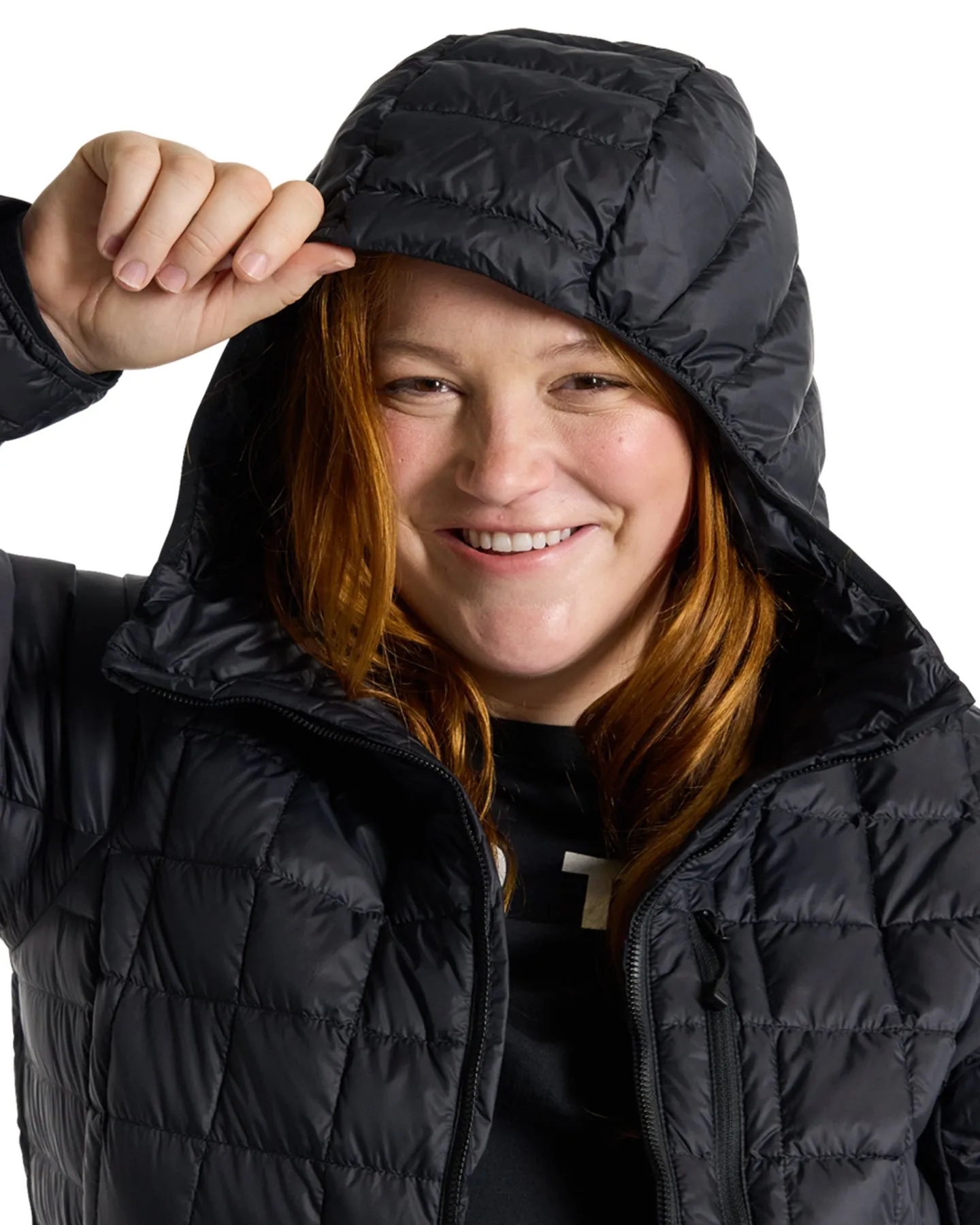 Burton Women's Mid-Heat Hooded Down Insulated Jacket - True Black