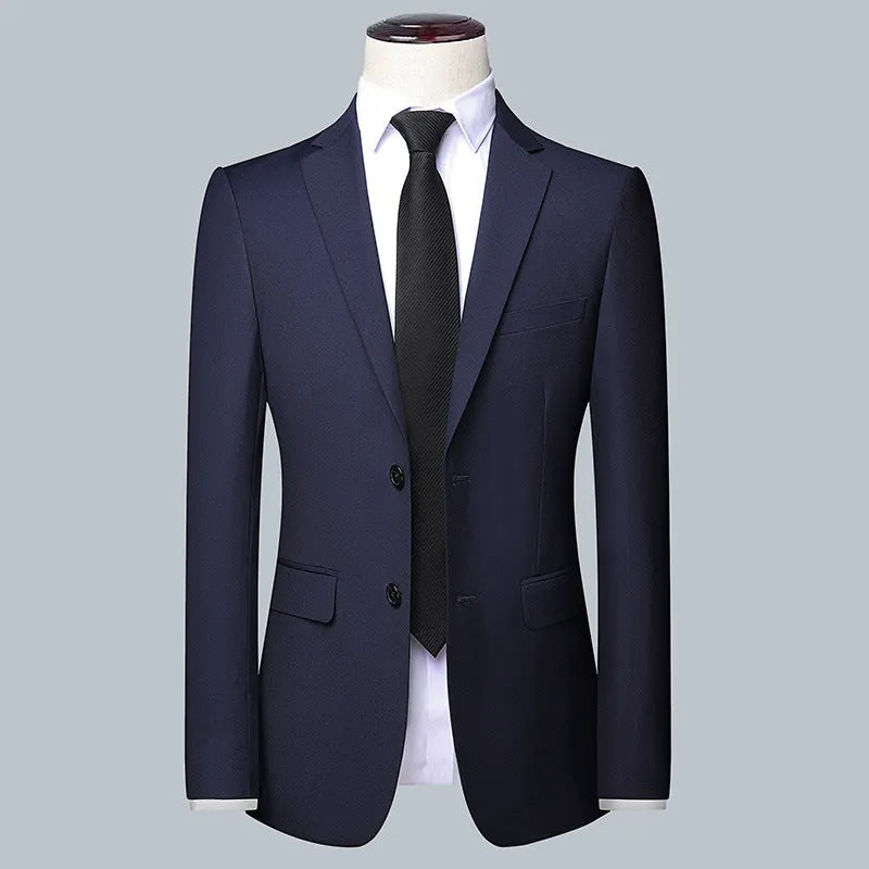 Casual Men's Suit Set Slim Fit Formal Groom Wedding Dress, lioness-love