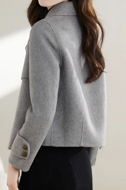 Chanel-style woolen coat