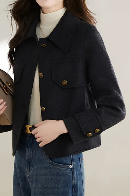 Chanel-style woolen coat