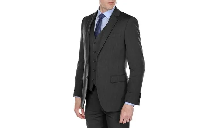 Charcoal Grey Suit - Three Piece