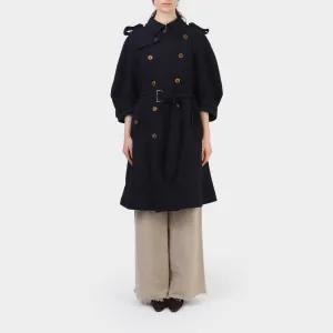 Comme des Garçons Comme des Garçons Double Breasted Trench Coat