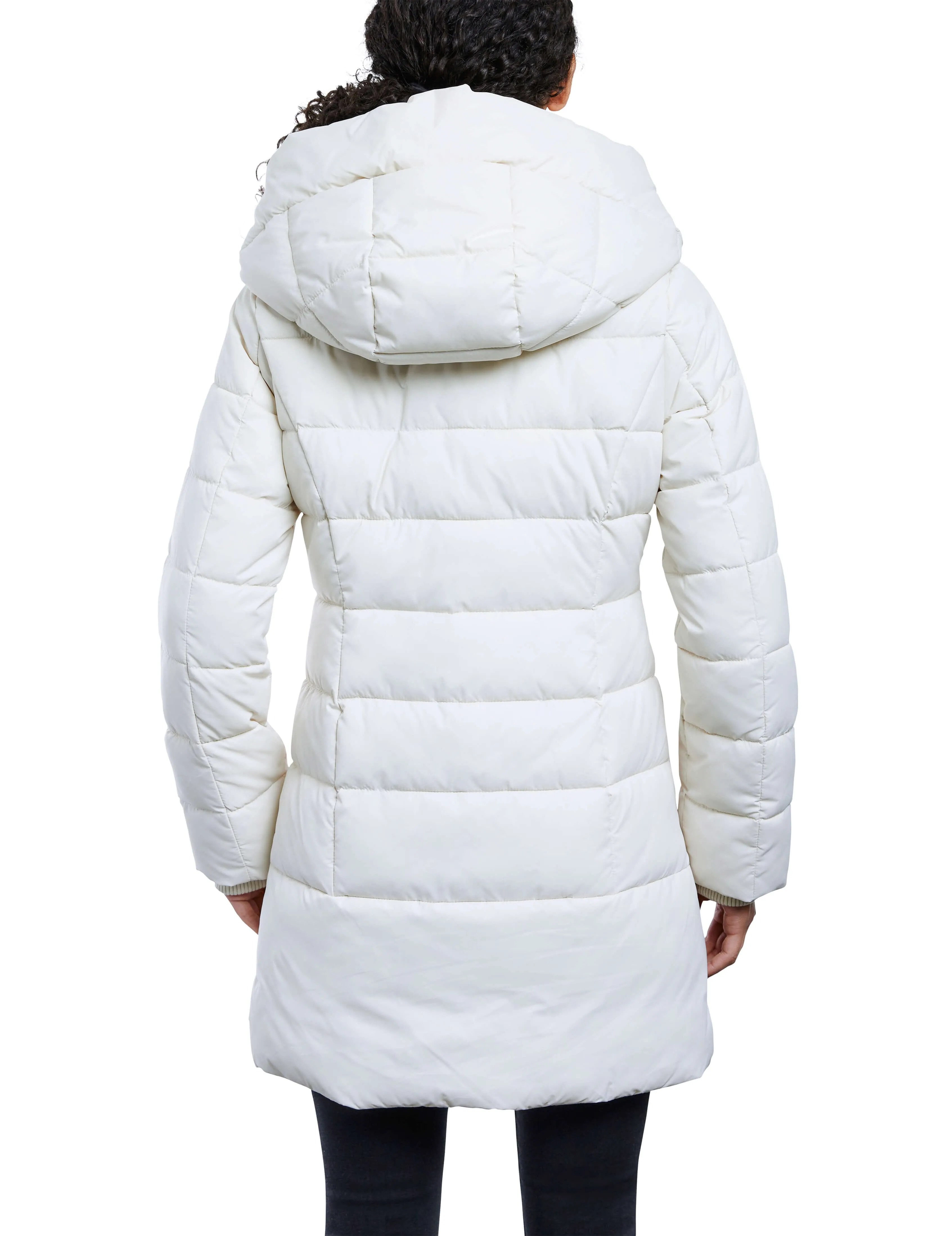 Consider It Snap Front Puffer Jacket