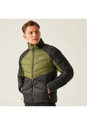 Dalent Short Jacket - Nephrite Green/black