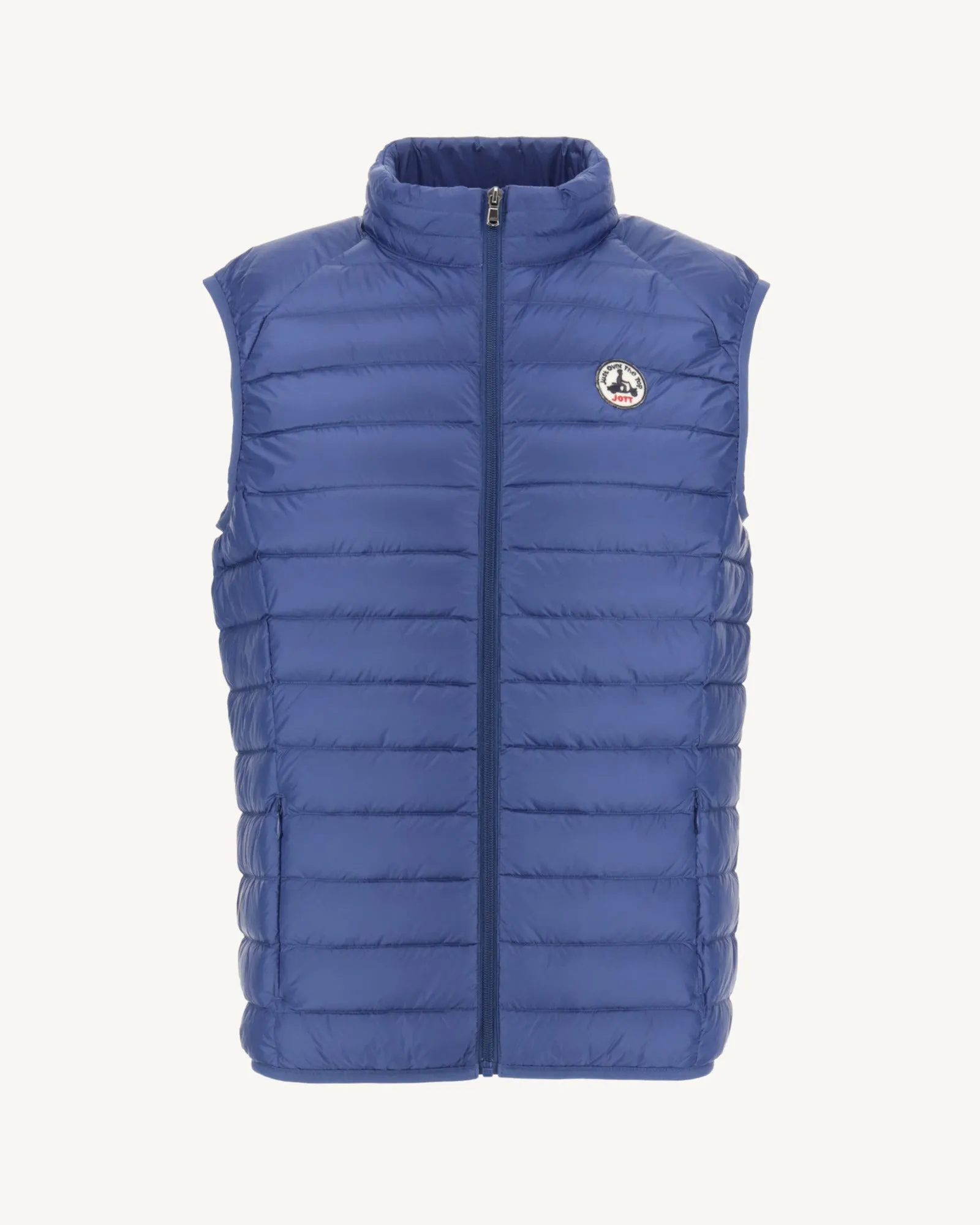 Dark Denim Sleeveless down jacket Tom