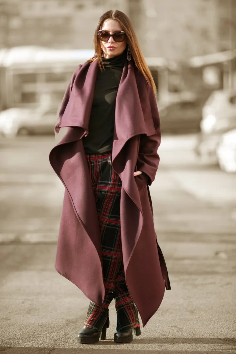 Dark Red Coat VICTORIA