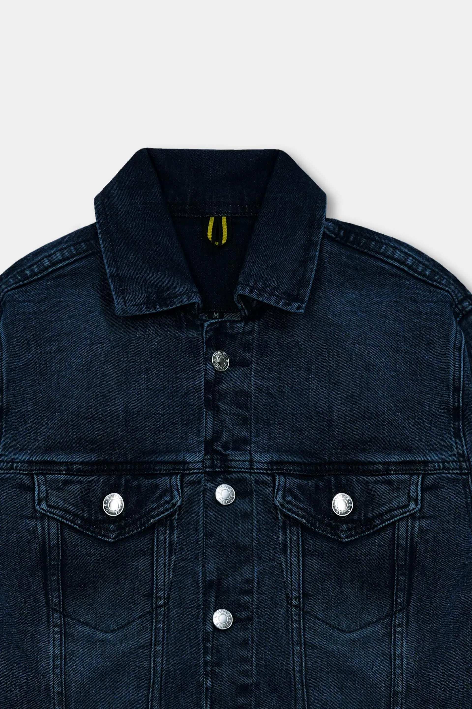 Deep Blue Classic Denim Jacket