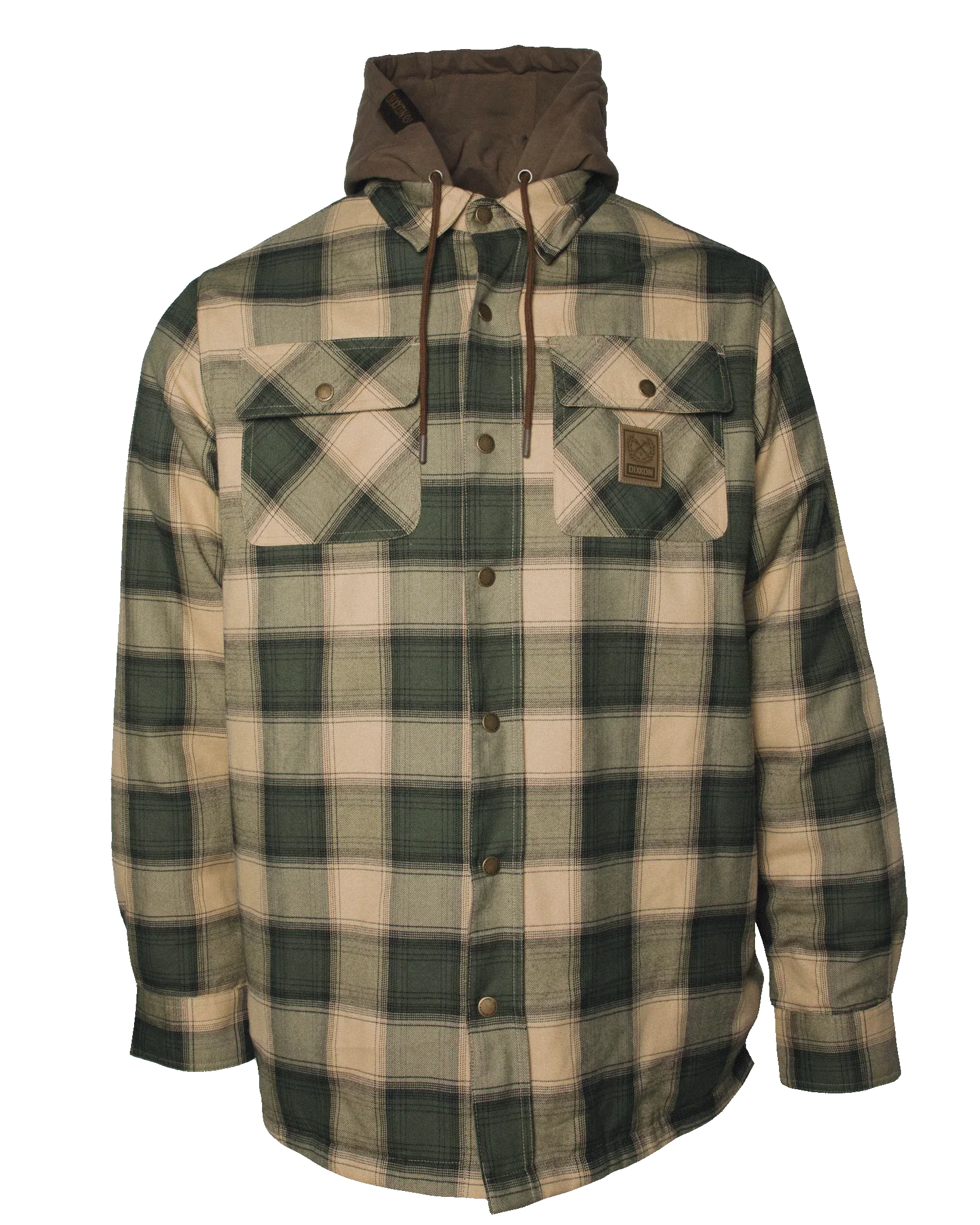 Dixxon Squadron Hooded Flannel Jacket