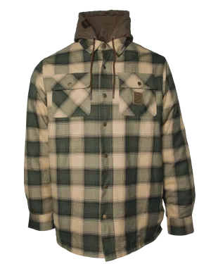 Dixxon Squadron Hooded Flannel Jacket