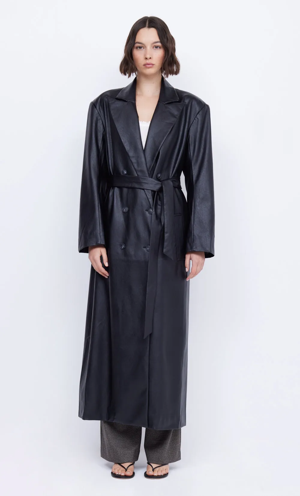 DOMINICA TRENCH - BLACK