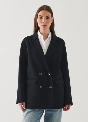 Double Breasted Wool Blazer