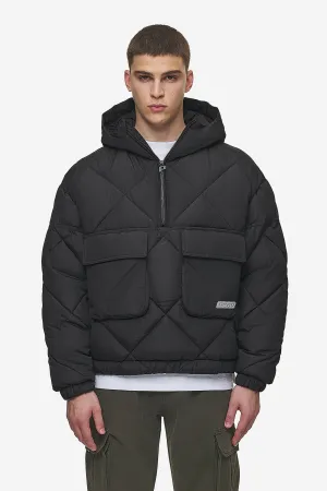 Eldred Jump-In Puffer Jacket Black