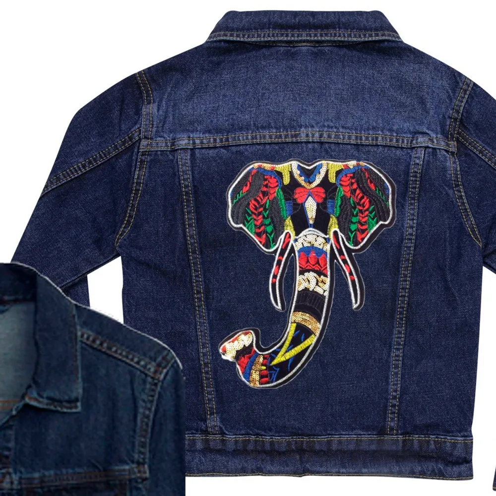 Elephant Denim Jacket