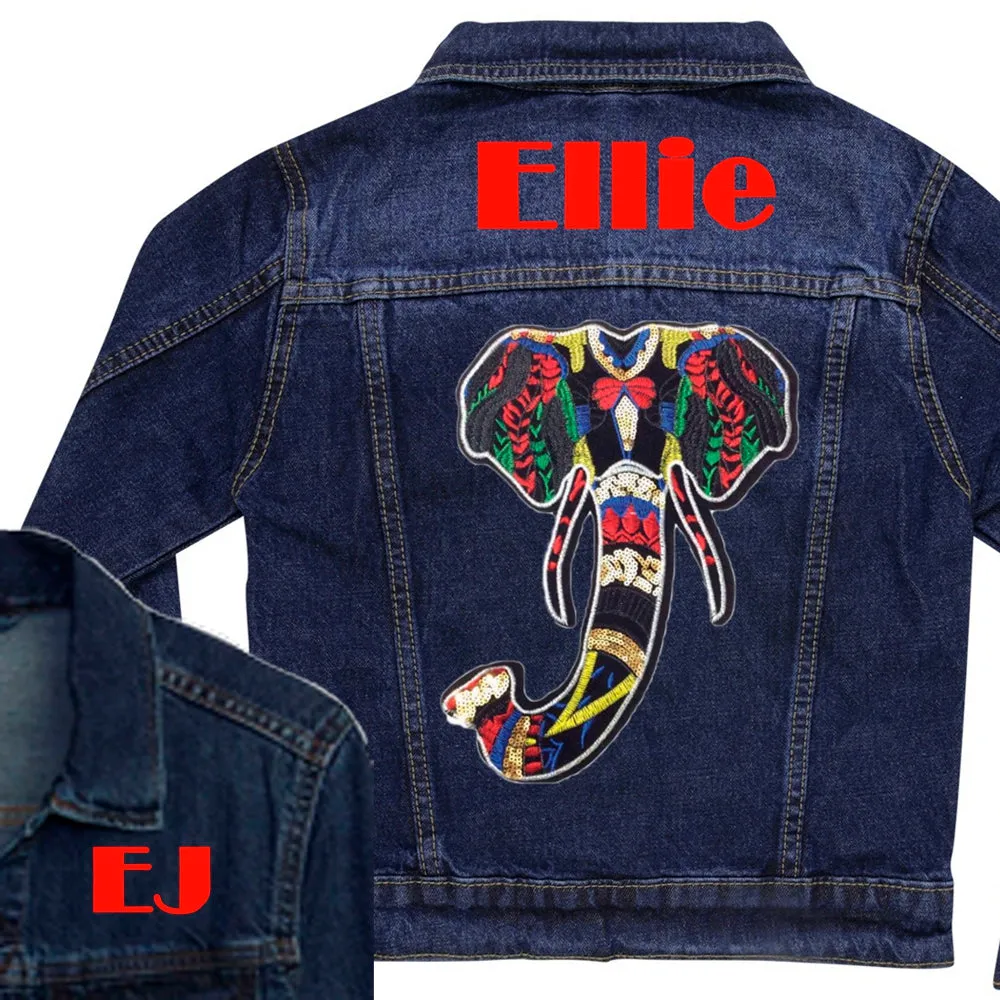 Elephant Denim Jacket