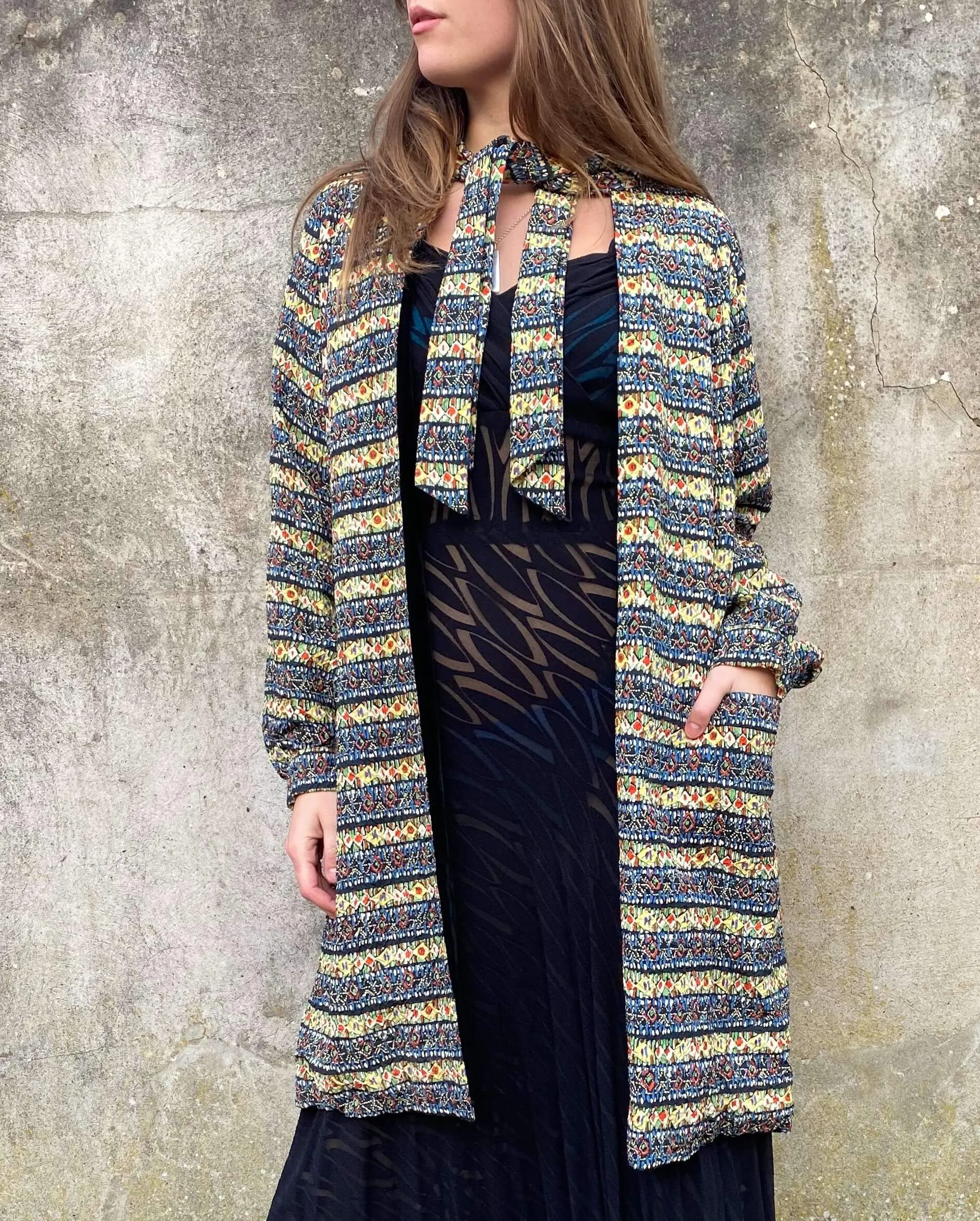 Exquisite 1930s Reversible Opera Coat