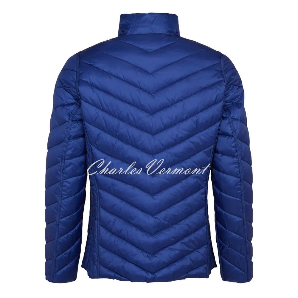 Frandsen Lightly Padded Reversible Jacket - Style 526-588-1167 (Royal Blue / Multi)