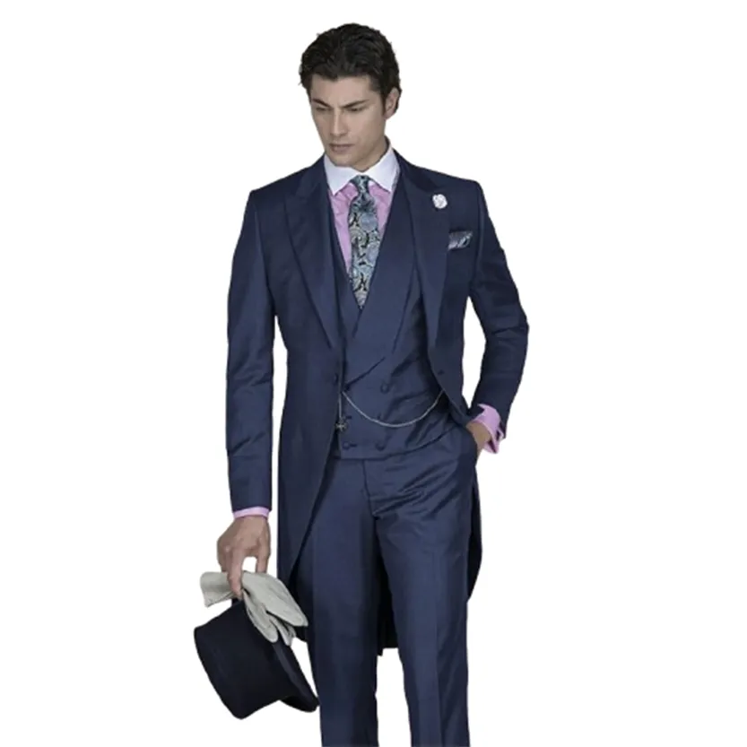 Funki Buys | Suits | Men's Formal Custom Tuxedo Morning Suit