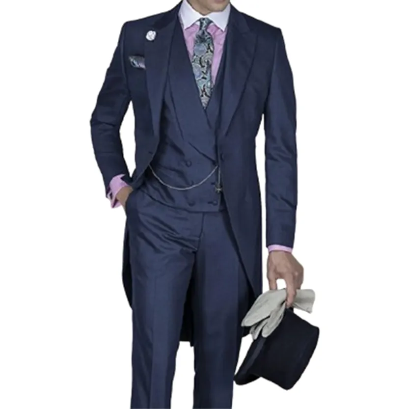 Funki Buys | Suits | Men's Formal Custom Tuxedo Morning Suit