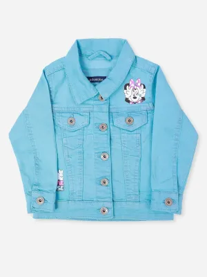 Girl's Light Blue Jacket - EGTJD21-007