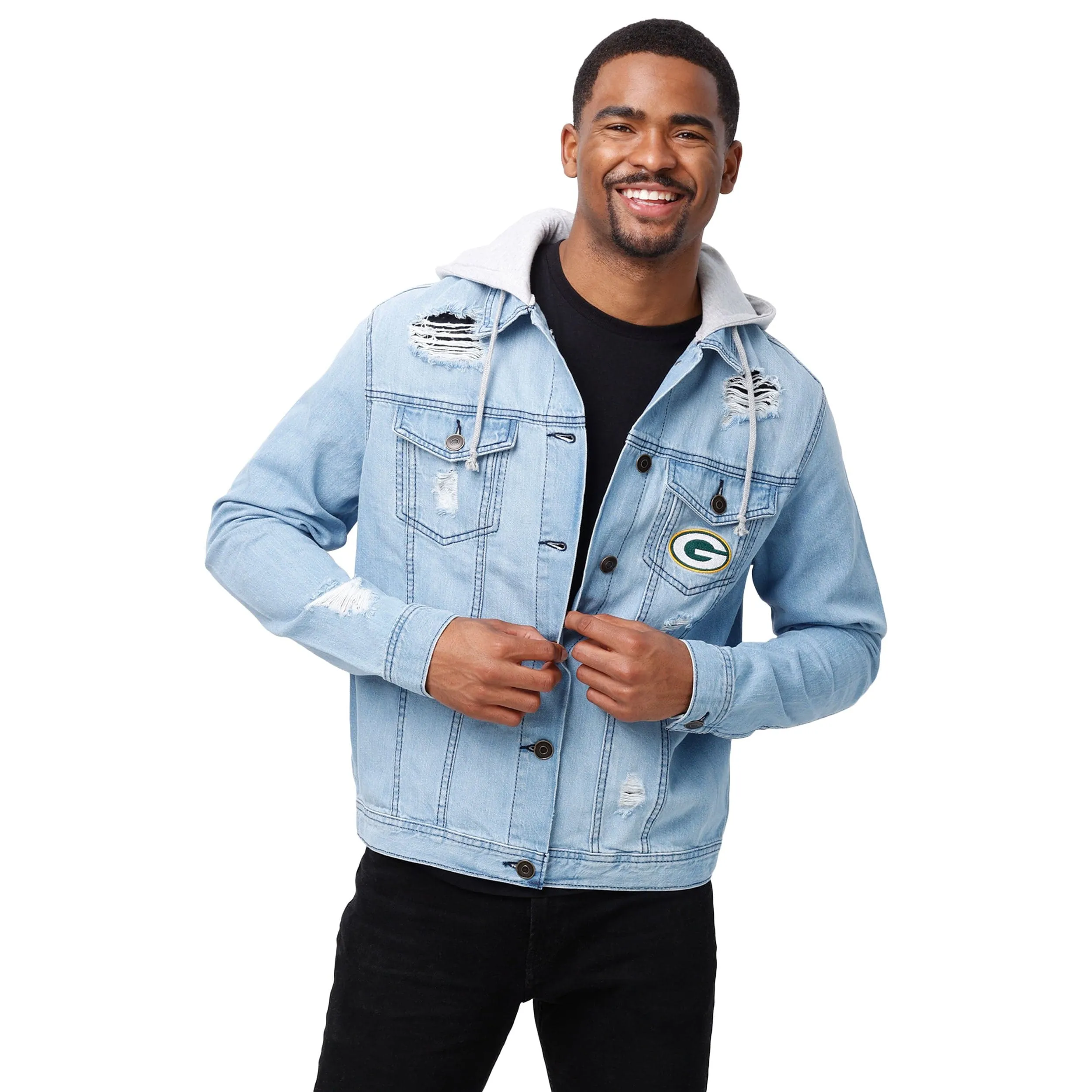 Green Bay Packers NFL Mens Denim Days Jacket