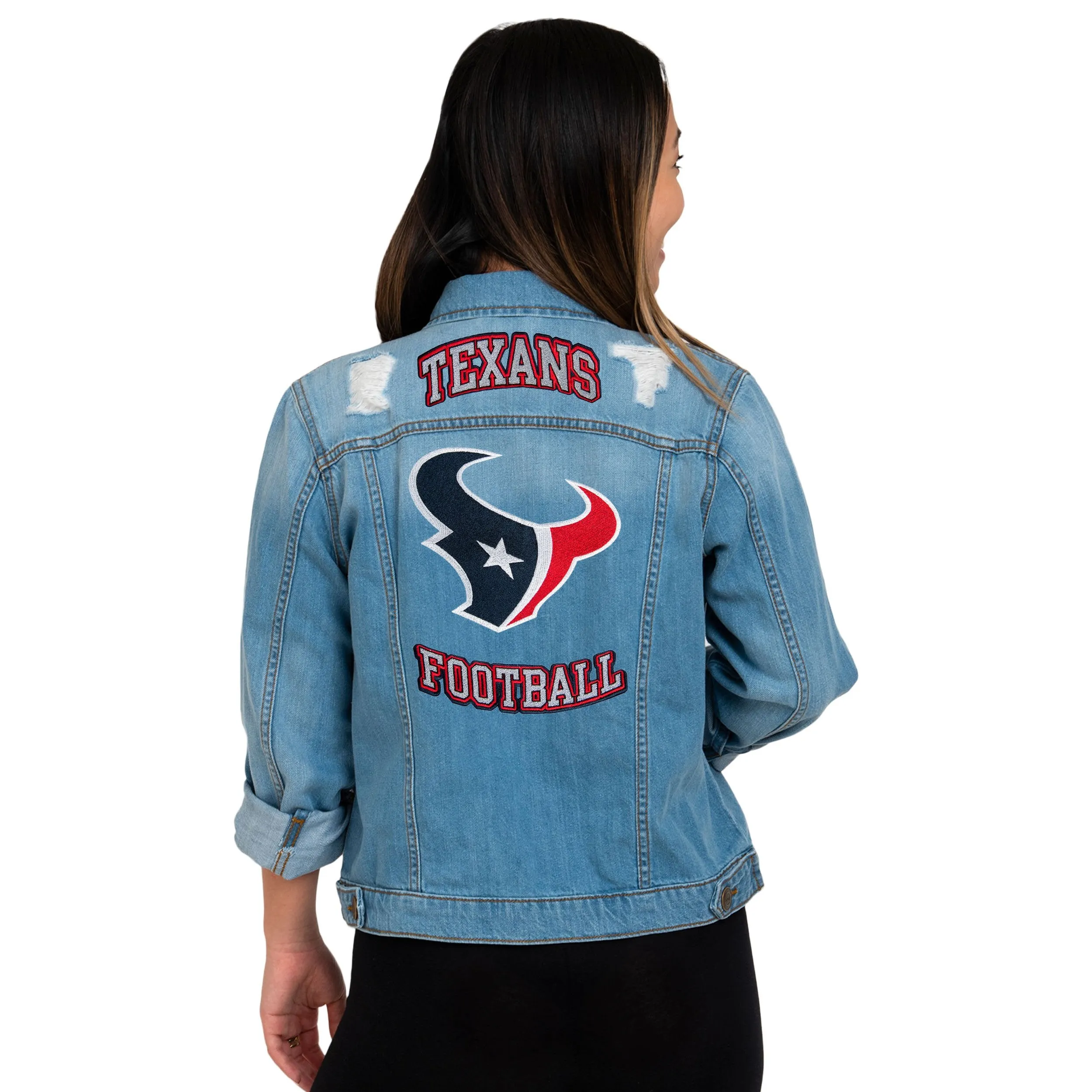 Houston Texans NFL Womens Denim Days Jacket