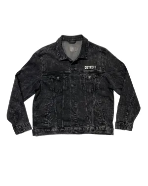 Ink Detroit Jean Jacket - Black