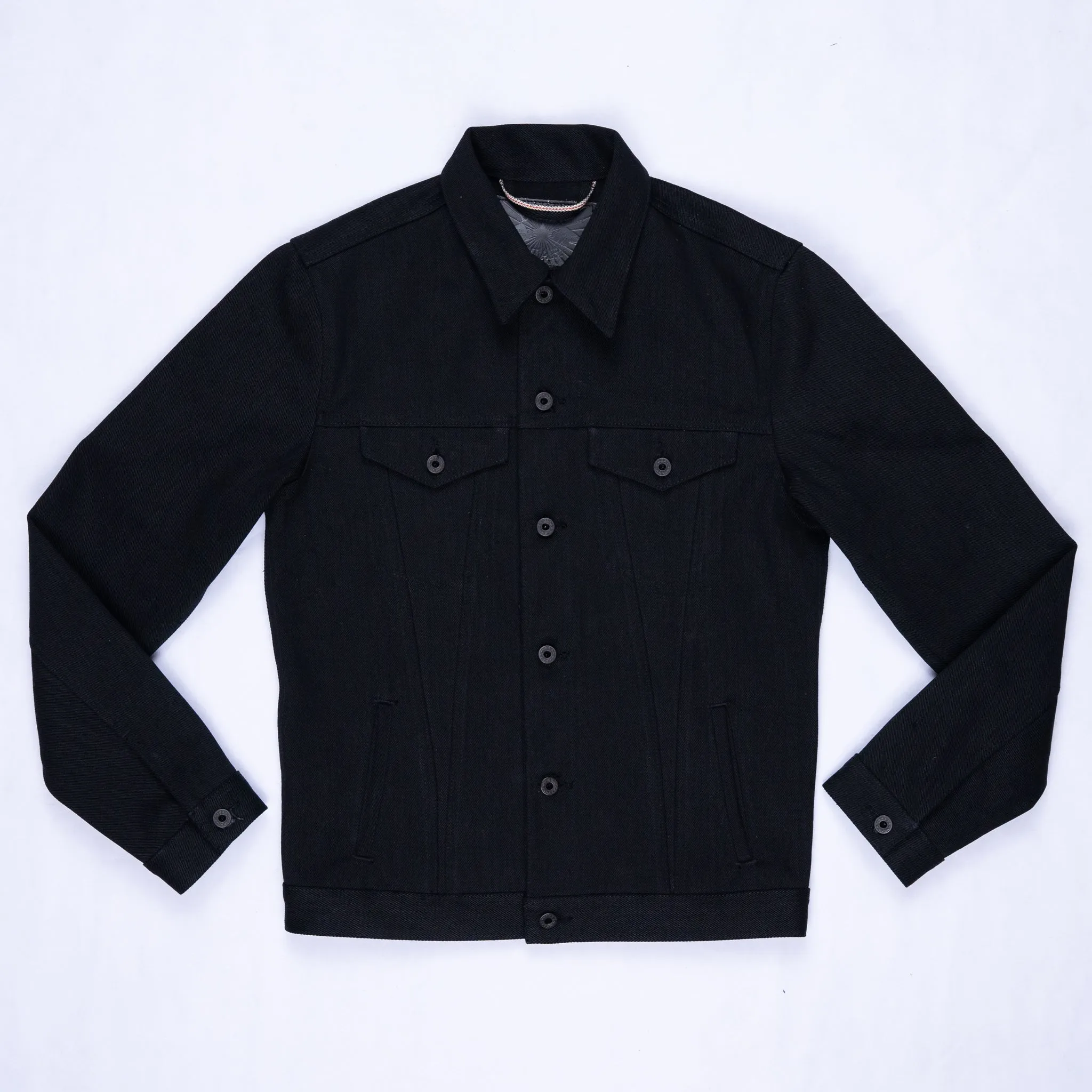 Ironside Jacket 21.5oz 'Mayhem' Double Black Japan Selvage Denim