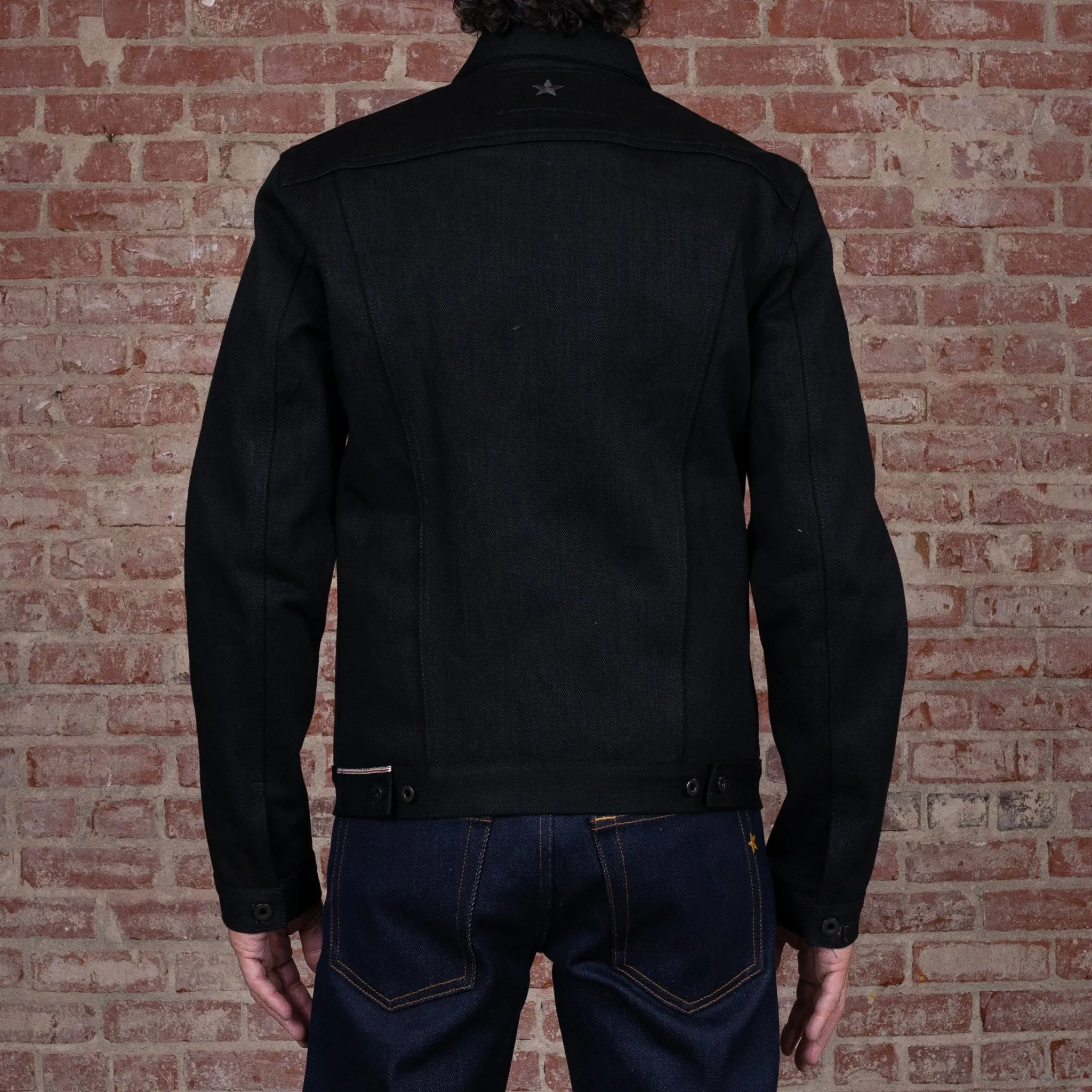 Ironside Jacket 21.5oz 'Mayhem' Double Black Japan Selvage Denim