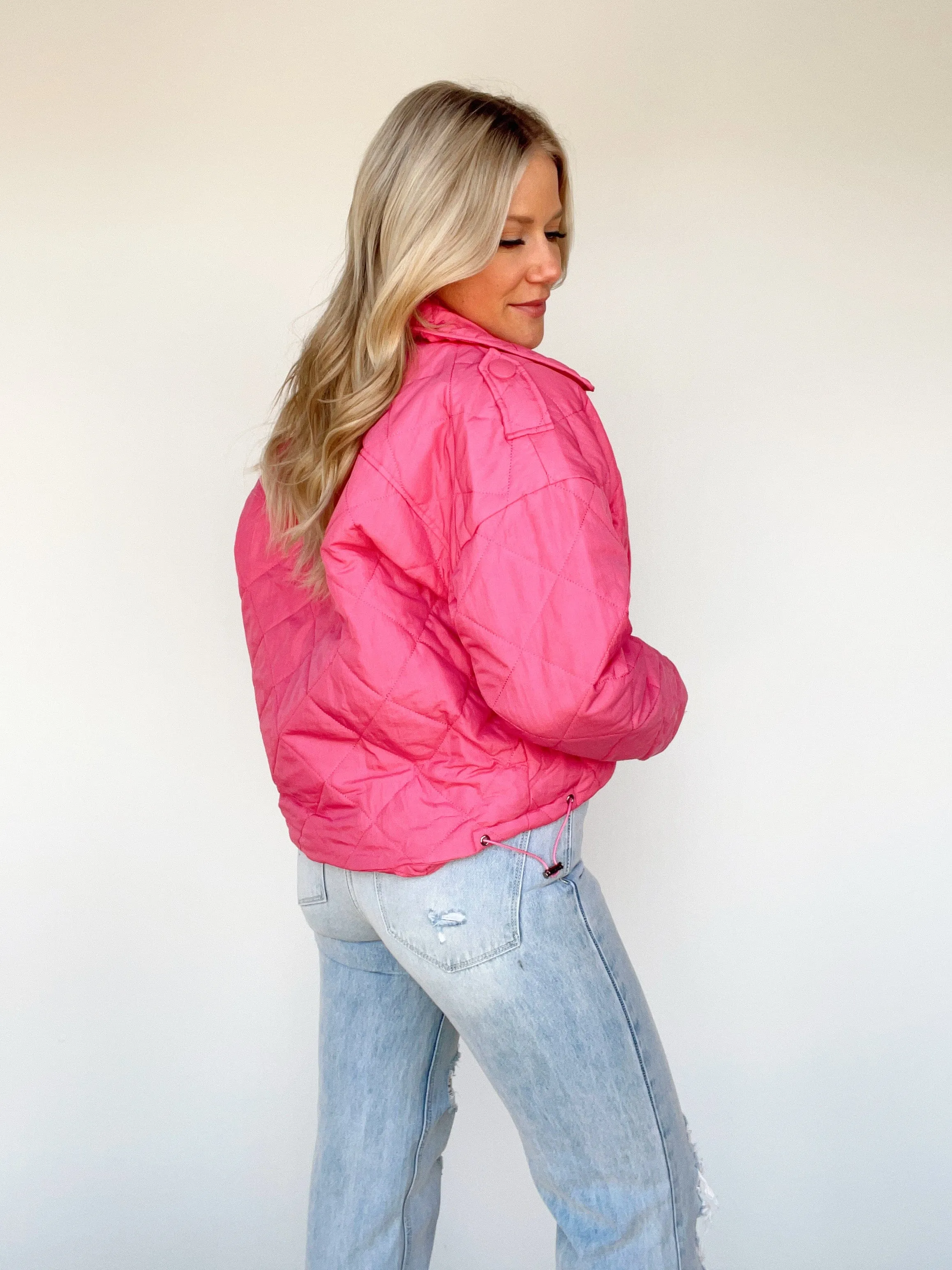 Latte Lush Quilted Jacket