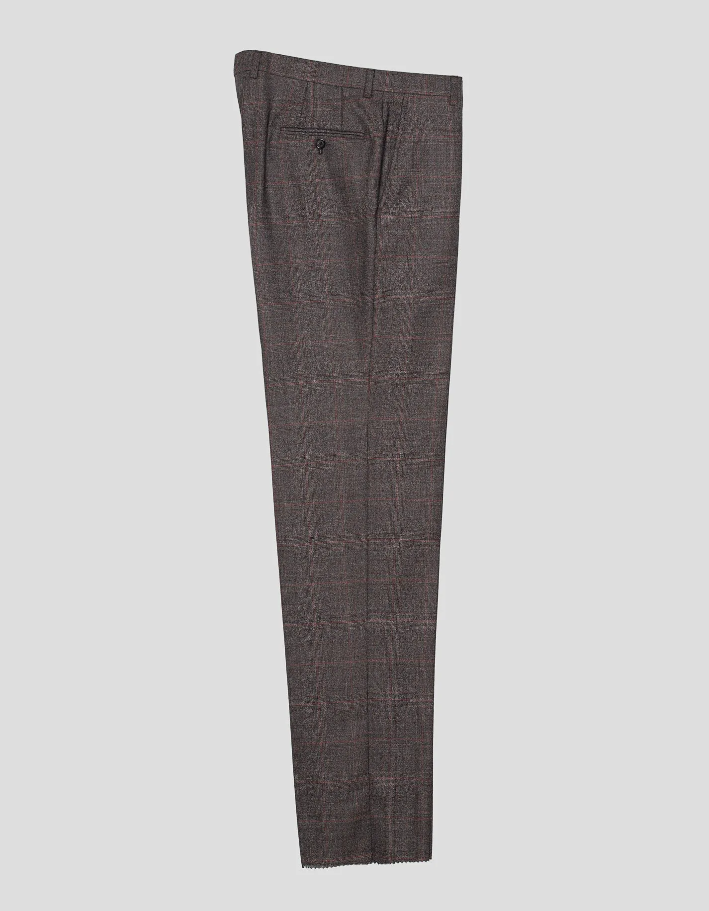 LIGHT BROWN PLAID WITH RUST DECO SUIT