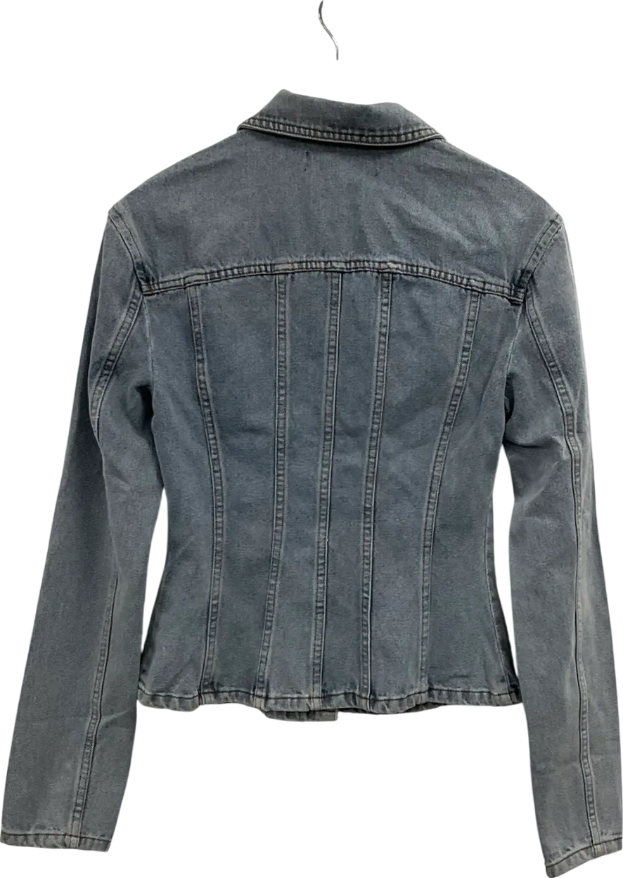 Lioness Blue Rider Light Denim Jacket UK XS