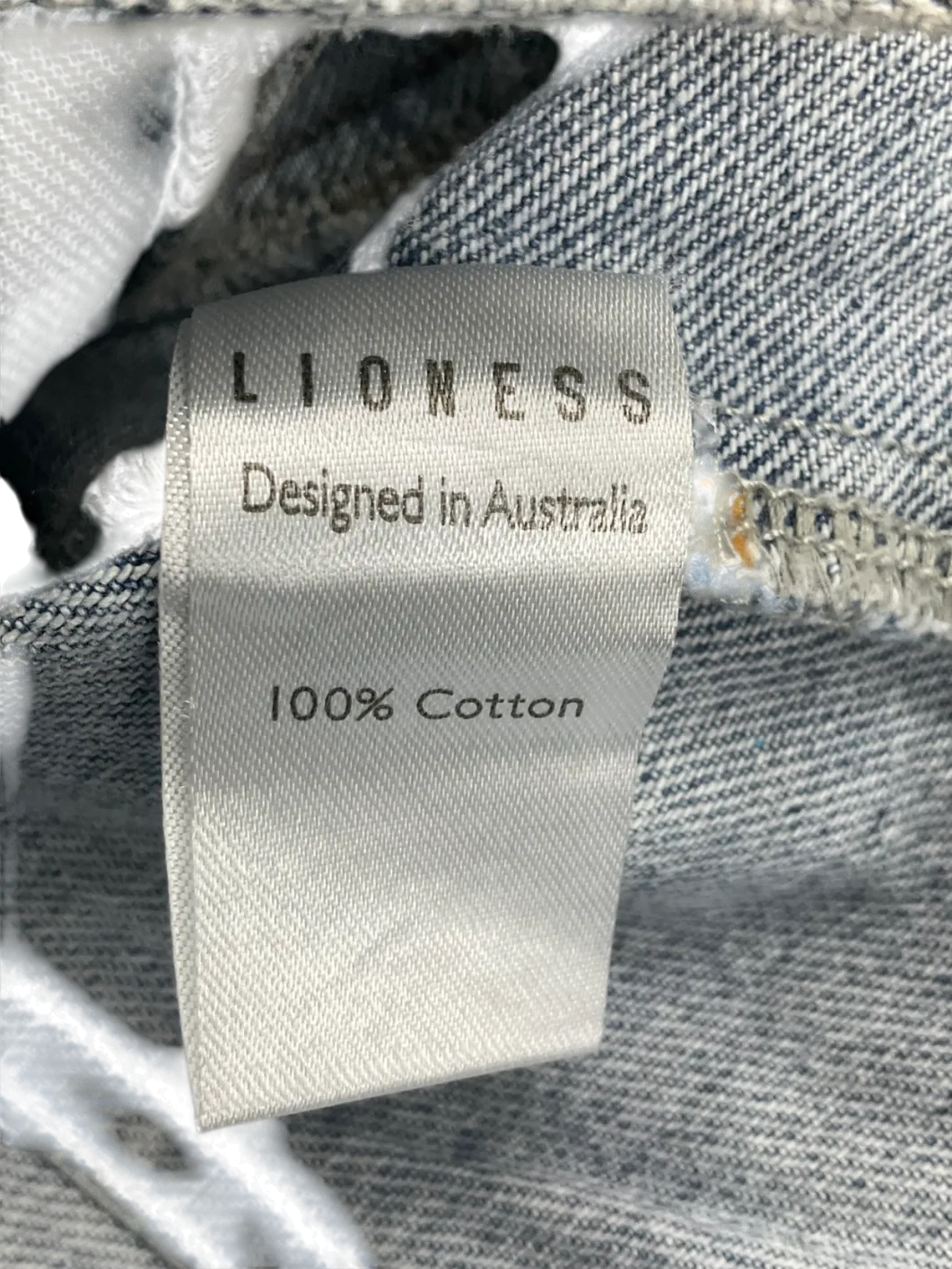 Lioness Blue Rider Light Denim Jacket UK XS