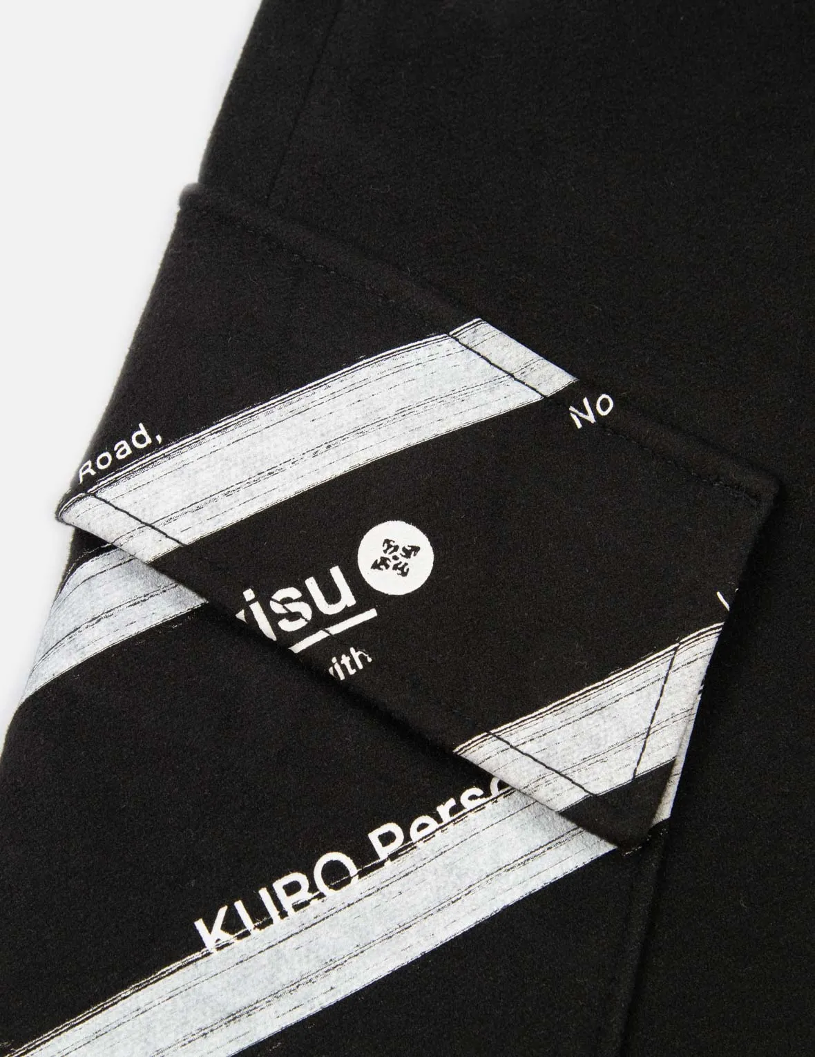 Logo Printed Pannels Cargo Pants