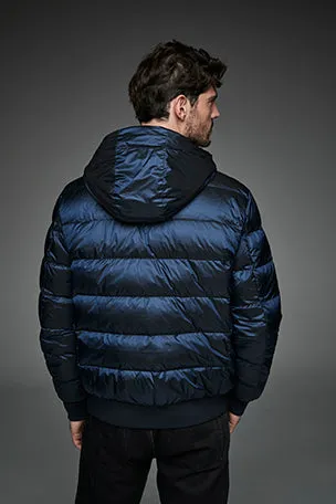 Men Short down jacket DWAYNE NAVY