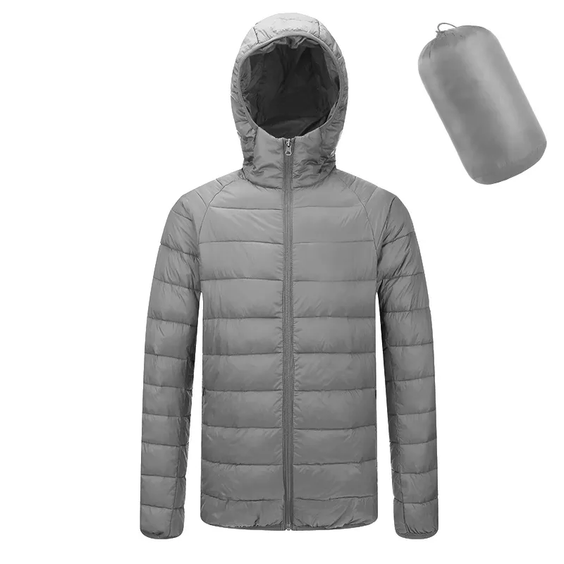 Men's  Hooded Fitted Coats Down Jacket