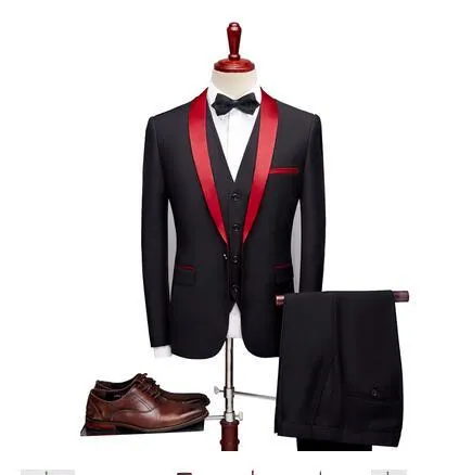 Mens Suits 3Pcs Formal Casual Slim High Quality Stylish Sets, lioness-love