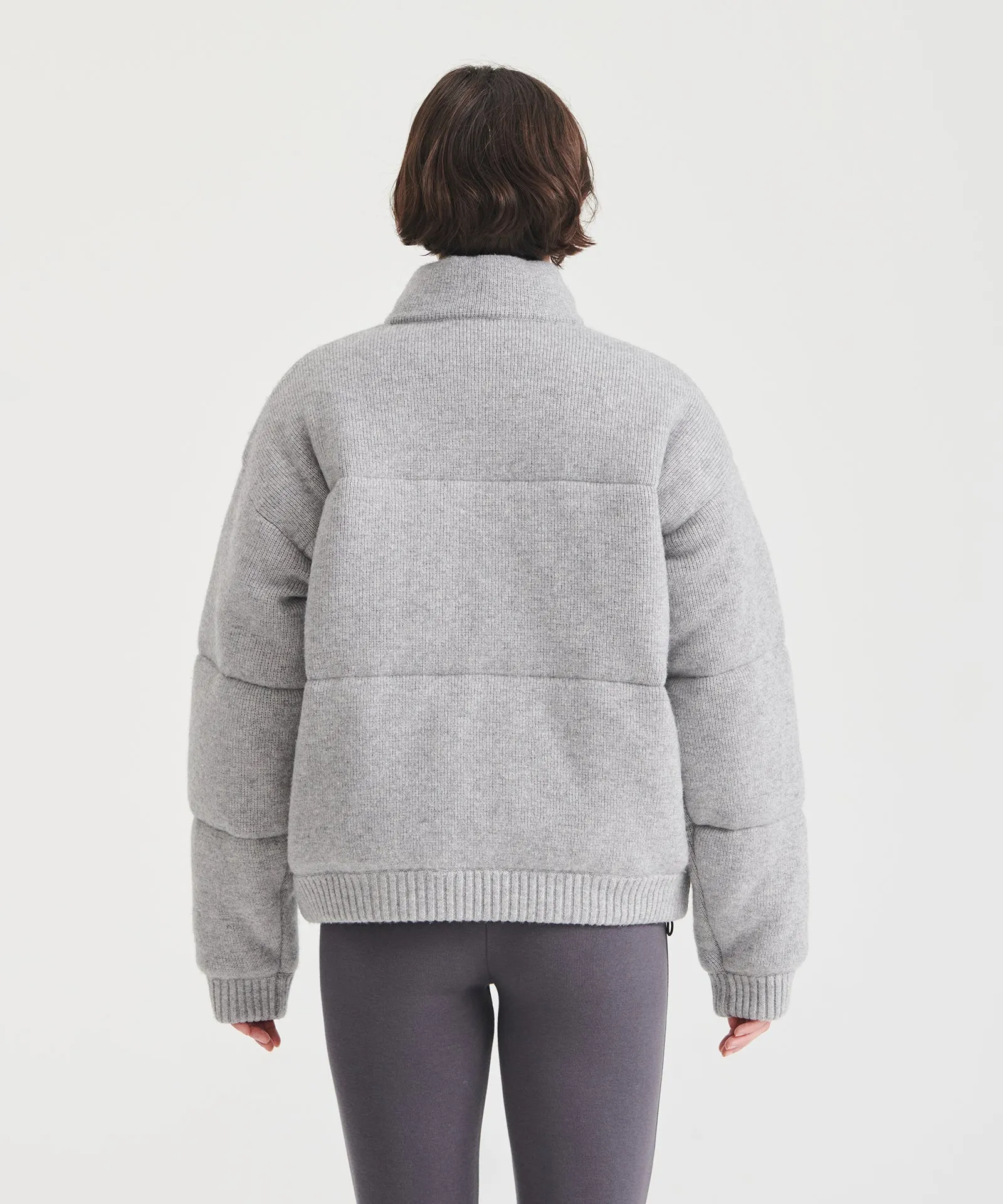 Merino Cashmere Puffer Jacket