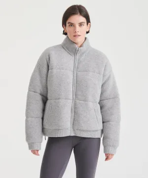 Merino Cashmere Puffer Jacket