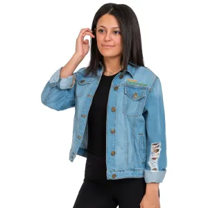 Miami Dolphins NFL Womens Denim Days Jacket