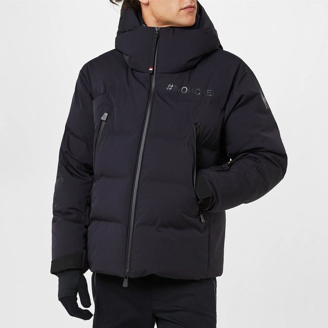 Moncler Grenoble Navy Fellberg Down Jacket