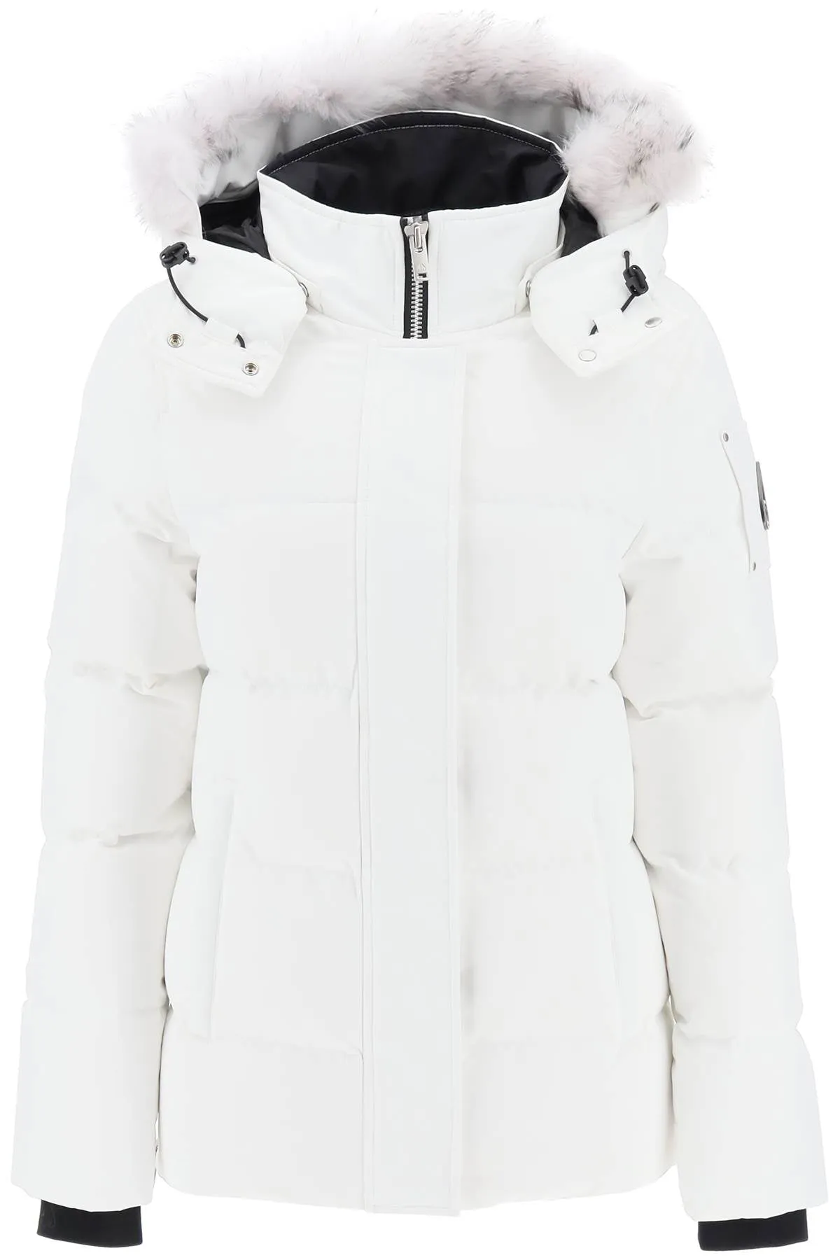 Moose Knuckles 'Cloud 3Q' Hooded Midi Down Jacket