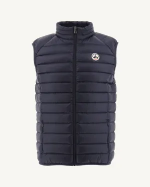 Navy Sleeveless down jacket Tom