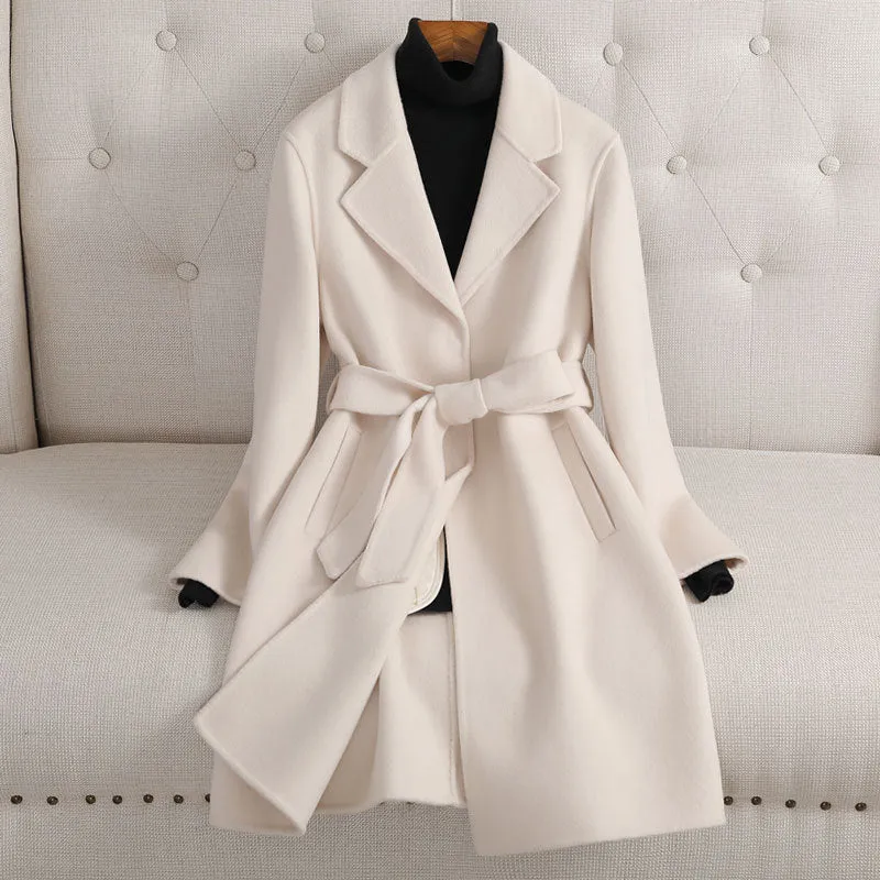 New Double-sided Cashmere Coat