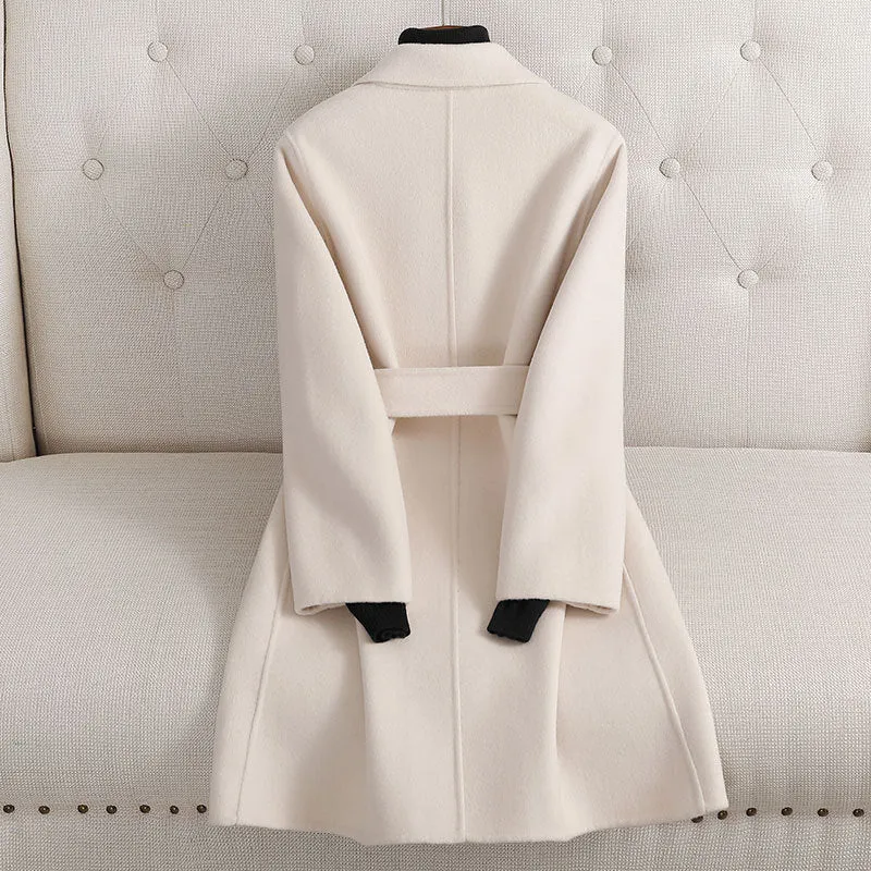 New Double-sided Cashmere Coat