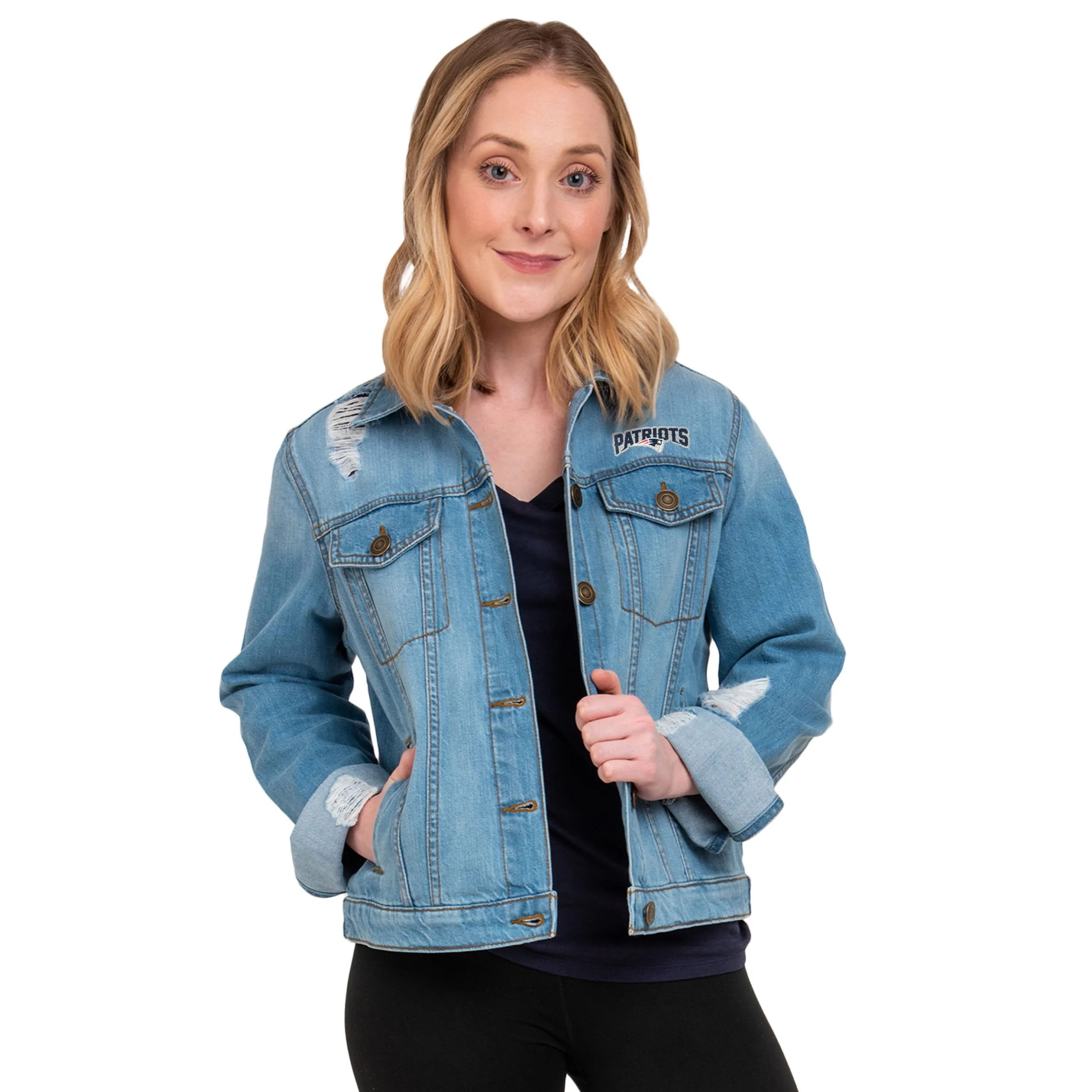 NFL Womens Denim Days Jacket - Pick Your Team